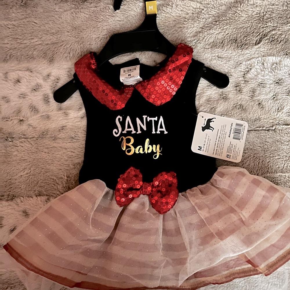 Never worn dog dress!